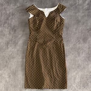 Vintage Clues Polka Dot Mini Dress